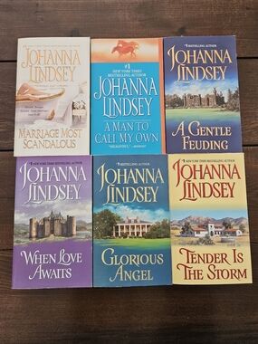 Johanna Lyndsey Historical Medieval Romance 6 Books Paperback Bundle